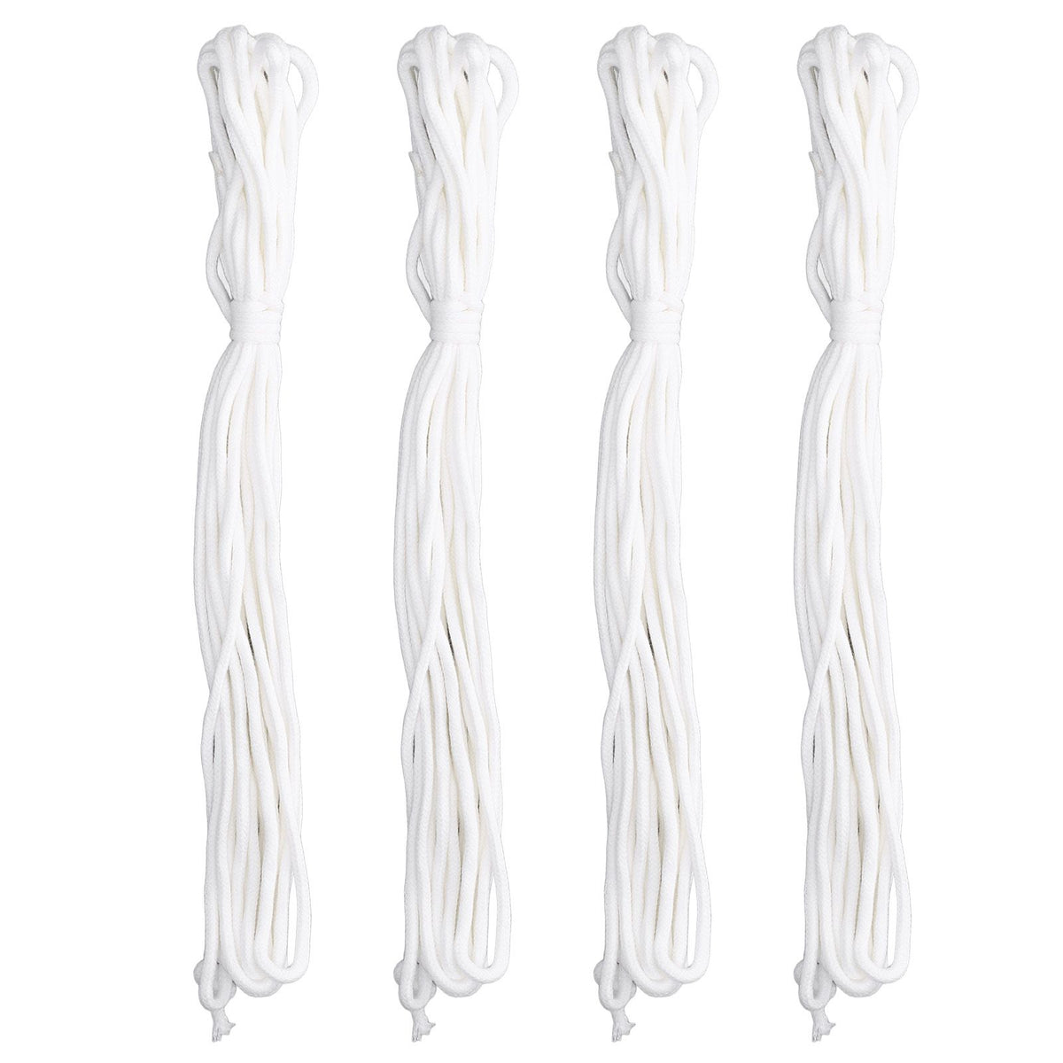 4Pcs Self Watering Cotton Rope Wick Cord Hydroponic Wicking Cord for Indoor Outdoor Potted Plant
