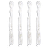 4Pcs Self Watering Cotton Rope Wick Cord Hydroponic Wicking Cord for Indoor Outdoor Potted Plant