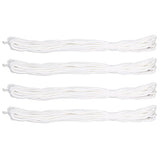 4Pcs Self Watering Cotton Rope Wick Cord Hydroponic Wicking Cord for Indoor Outdoor Potted Plant - Front View