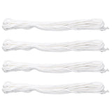4Pcs Self Watering Cotton Rope Wick Cord Hydroponic Wicking Cord for Indoor Outdoor Potted Plant