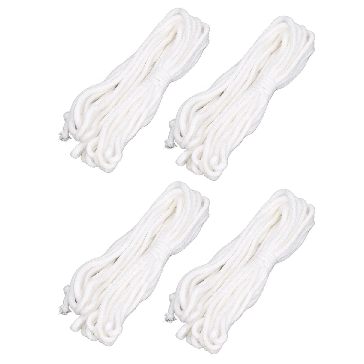 4Pcs Self Watering Cotton Rope Wick Cord Hydroponic Wicking Cord for Indoor Outdoor Potted Plant