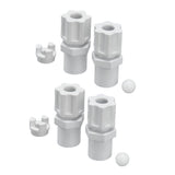 2Set Check Valve Inlet Fitting Adapter Assembly Swimming Pool Cleaning Accessories for HAYWARD CL200 CL220