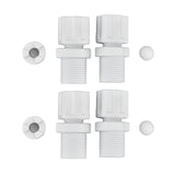 2Set Check Valve Inlet Fitting Adapter Assembly Swimming Pool Cleaning Accessories for HAYWARD CL200 CL220