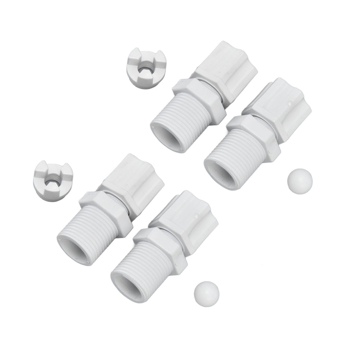 2Set Check Valve Inlet Fitting Adapter Assembly Swimming Pool Cleaning Accessories for HAYWARD CL200 CL220