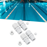 2Set Check Valve Inlet Fitting Adapter Assembly Swimming Pool Cleaning Accessories for HAYWARD CL200 CL220