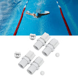 2Set Check Valve Inlet Fitting Adapter Assembly Swimming Pool Cleaning Accessories for HAYWARD CL200 CL220