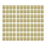 96PCS Plant Seedling Block Stonewool Grow Block Starter Plugs Garden Seedling Block for Agricultural