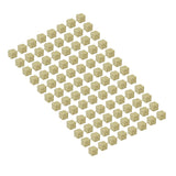 96PCS Plant Seedling Block Stonewool Grow Block Starter Plugs Garden Seedling Block for Agricultural