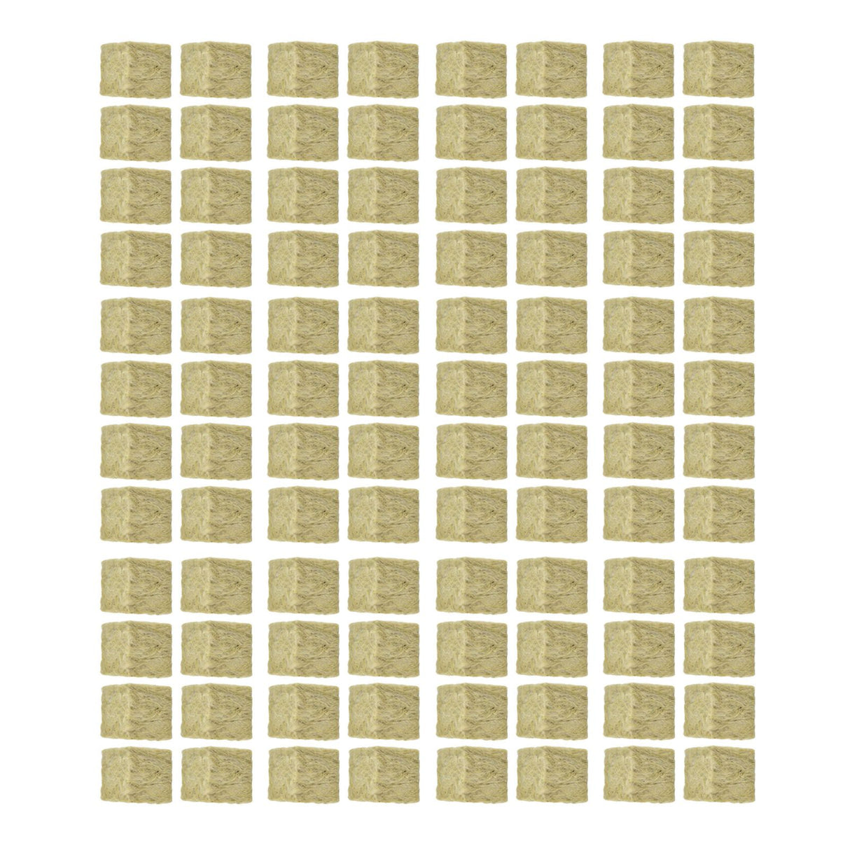 96PCS Plant Seedling Block Stonewool Grow Block Starter Plugs Garden Seedling Block for Agricultural