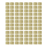 96PCS Plant Seedling Block Stonewool Grow Block Starter Plugs Garden Seedling Block for Agricultural