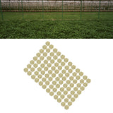 96PCS Plant Seedling Block Stonewool Grow Block Starter Plugs Garden Seedling Block for Agricultural - Extra Image
