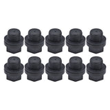 10PCS Drain Plug Fine Workmanship Simple Operation Rubber Material Small Volume 1/4in Swimming Pool Stopper
