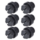 10PCS Drain Plug Fine Workmanship Simple Operation Rubber Material Small Volume 1/4in Swimming Pool Stopper