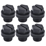 10PCS Drain Plug Fine Workmanship Simple Operation Rubber Material Small Volume 1/4in Swimming Pool Stopper