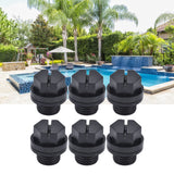 10PCS Drain Plug Fine Workmanship Simple Operation Rubber Material Small Volume 1/4in Swimming Pool Stopper - Extra Image