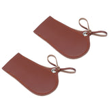 2PCS Cast Iron Handle Cover Suspension Design Retro Fashion Fine Workmanship Hot Handle HolderType A - Front View