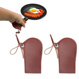 2PCS Cast Iron Handle Cover Suspension Design Retro Fashion Fine Workmanship Hot Handle HolderType A - Extra Image