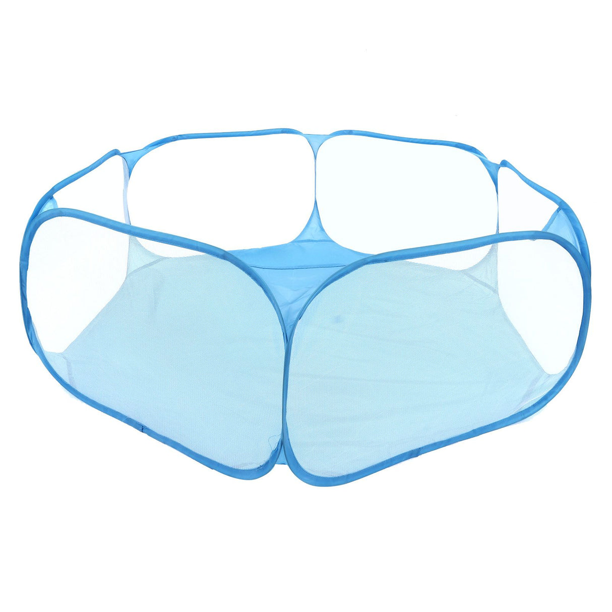 Pet Cage Tent Transparent Breathable Portable Small Animal Playpen for Hamsters Guinea Pigs
