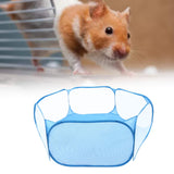 Pet Cage Tent Transparent Breathable Portable Small Animal Playpen for Hamsters Guinea Pigs