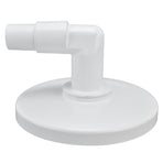 Skimmer Vacuum Plate with 90 ° Elbow Plastic Pool Vacuum Plate Replacement for Hayward