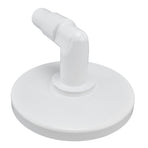 Skimmer Vacuum Plate with 90 ° Elbow Plastic Pool Vacuum Plate Replacement for Hayward