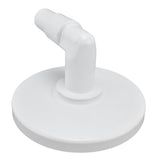 Skimmer Vacuum Plate with 90 ° Elbow Plastic Pool Vacuum Plate Replacement for Hayward - Side View