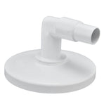 Skimmer Vacuum Plate with 90 ° Elbow Plastic Pool Vacuum Plate Replacement for Hayward
