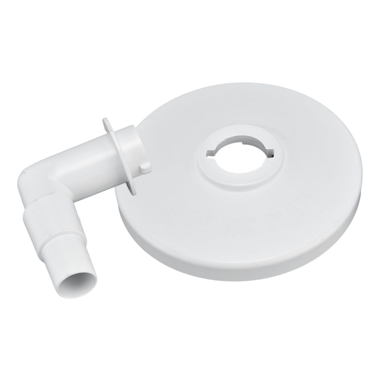 Skimmer Vacuum Plate with 90 ° Elbow Plastic Pool Vacuum Plate Replacement for Hayward