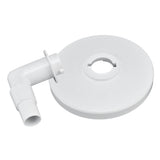 Skimmer Vacuum Plate with 90 ° Elbow Plastic Pool Vacuum Plate Replacement for Hayward - Close-Up Angle