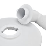 Skimmer Vacuum Plate with 90 ° Elbow Plastic Pool Vacuum Plate Replacement for Hayward - Extra Image