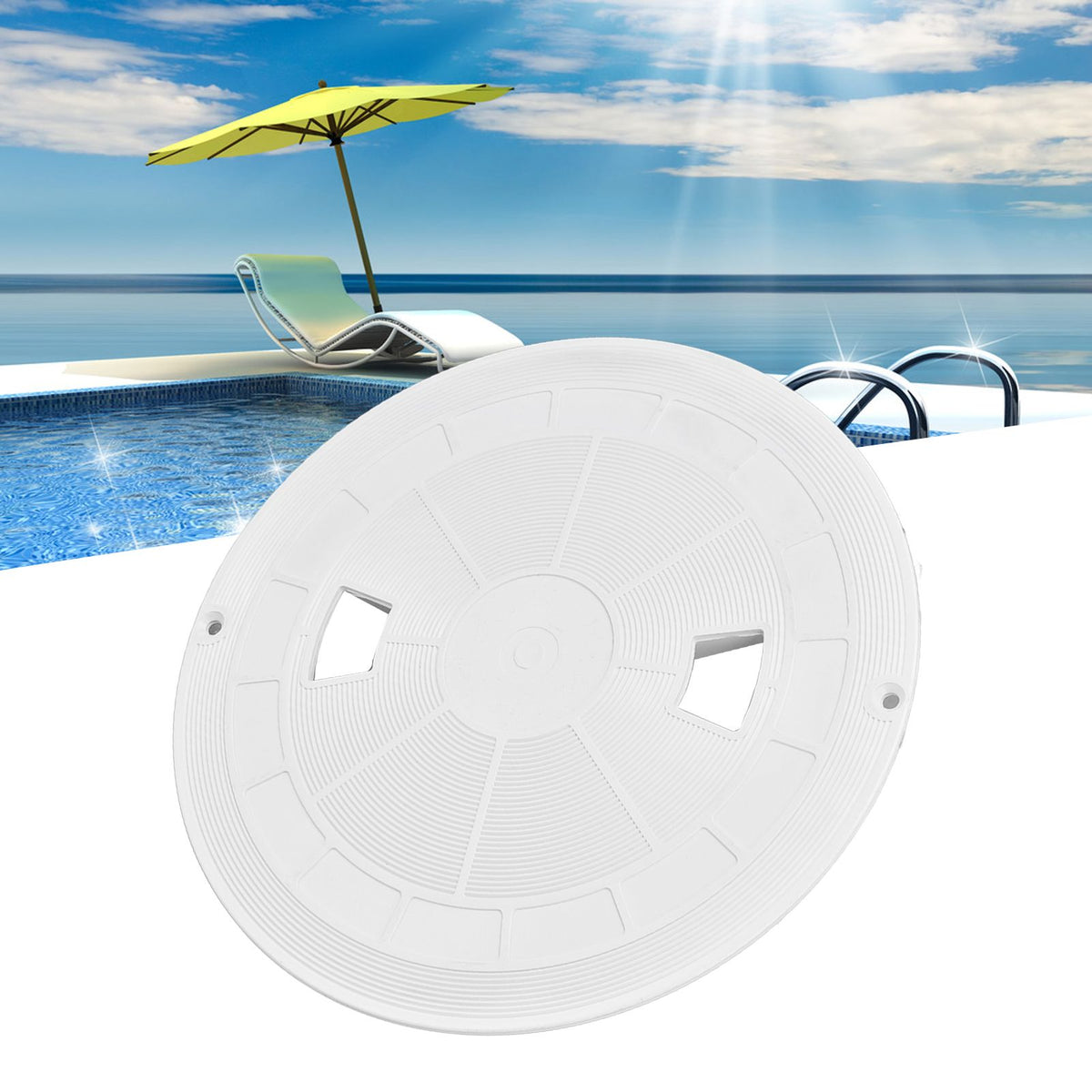 10in Swimming Pool Skimmer Cover Replacement Skimmer Lid Plastic Skimmer Accessories for PENTAIR
