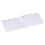 2pcs Skimmer Assembly Plastic Replacement Swimming Pool Gate Weir Baffle for PENTAIR - Low Angle