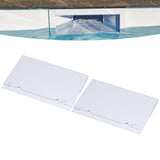 2pcs Skimmer Assembly Plastic Replacement Swimming Pool Gate Weir Baffle for PENTAIR