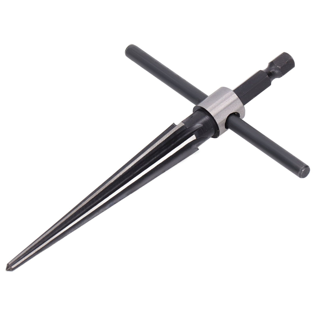 Reamer T Shape Handle Fine Workmanship High Hardness High Speed Steel Tapered ReamerHex Handle Taper Reamer 3‑13mm