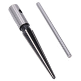 Reamer T Shape Handle Fine Workmanship High Hardness High Speed Steel Tapered ReamerTaper Reamer with Round Handle 5-16mm - Top-Down View