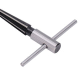 Reamer T Shape Handle Fine Workmanship High Hardness High Speed Steel Tapered ReamerTaper Reamer with Round Handle 5-16mm - Extra Image