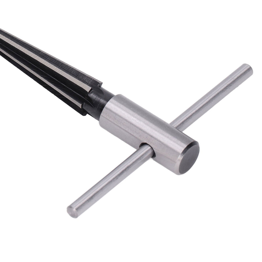 Reamer T Shape Handle Fine Workmanship High Hardness High Speed Steel Tapered ReamerTaper Reamer with Round Handle 5-16mm
