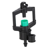 10pcs Watering Drippers 4mm Stable Plastic Irrigation Sprinkler Nozzles with Accessories for Gardening Agriculture