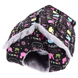 Bird Nest Suspensible Design Soft Plush Warm Safe Portable Size Space Saving Easy Cleaning Parakeet Nest - 45-Degree Angle