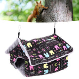 Bird Nest Suspensible Design Soft Plush Warm Safe Portable Size Space Saving Easy Cleaning Parakeet Nest - Extra Image