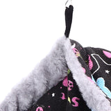 Bird Nest Suspensible Design Soft Plush Warm Safe Portable Size Space Saving Easy Cleaning Parakeet Nest - Extra Image