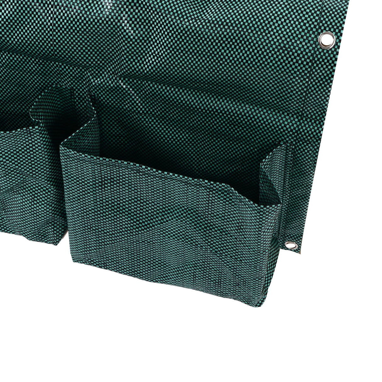 Hanging Garden Double Sided Planter Grow Bags Breathable with 6 Pockets for Garden Fence Home Balcony Decoration
