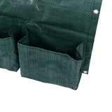 Hanging Garden Double Sided Planter Grow Bags Breathable with 6 Pockets for Garden Fence Home Balcony Decoration - Extra Image
