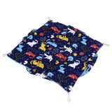 Pet Double Layer Warm Hammock Safe Warm Foldable Hanging Pet Sleeping Bag for Small Pets Hamster - Side View
