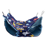 Pet Double Layer Warm Hammock Safe Warm Foldable Hanging Pet Sleeping Bag for Small Pets Hamster - Extra Image