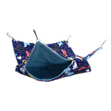 Pet Double Layer Warm Hammock Safe Warm Foldable Hanging Pet Sleeping Bag for Small Pets Hamster - Extra Image