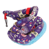 Warm Bird Hammock Plush Soft Foldable Round Bird Hanging Nest for Parrots Parakeet - Extra Image