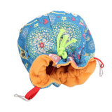 Parakeet Nest Soft Plush Warm Safe Foldable Portable Space Saving Easy Storage Bird Nest - 45-Degree Angle