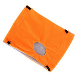 Bird Warm Nest Thermal Plush Cage Hanging Bed Hamster Double Layer Hammock for Winter Cold WeatherOrange - 45-Degree Angle