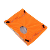 Bird Warm Nest Thermal Plush Cage Hanging Bed Hamster Double Layer Hammock for Winter Cold WeatherOrange